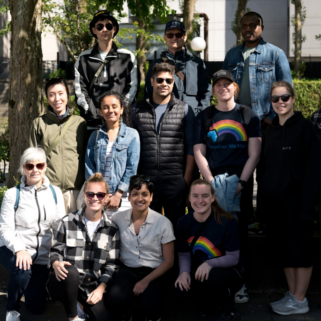 Volunteers at event